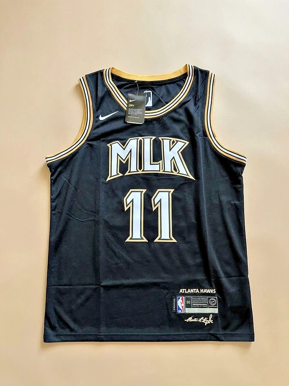 Nike Atlanta Hawks MLK City Edition Trae Young #11 Swingman Jersey